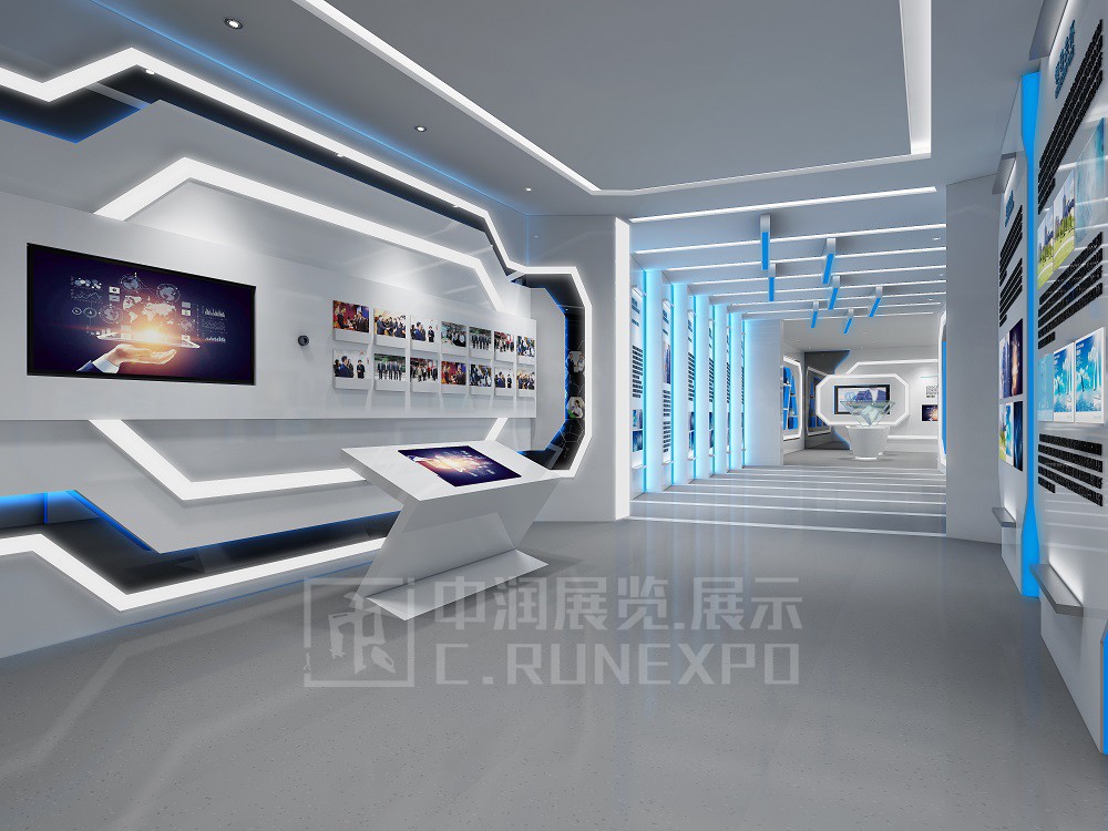 重庆生物医药企业展厅设计
