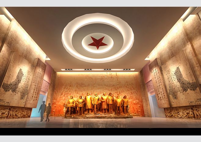 智慧党建馆的建设应该如何去设计与建设_成都展厅设计_中润展览展示