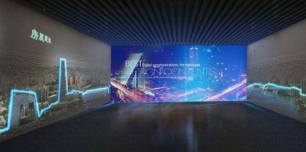 多媒体展示效果_成都展厅设计