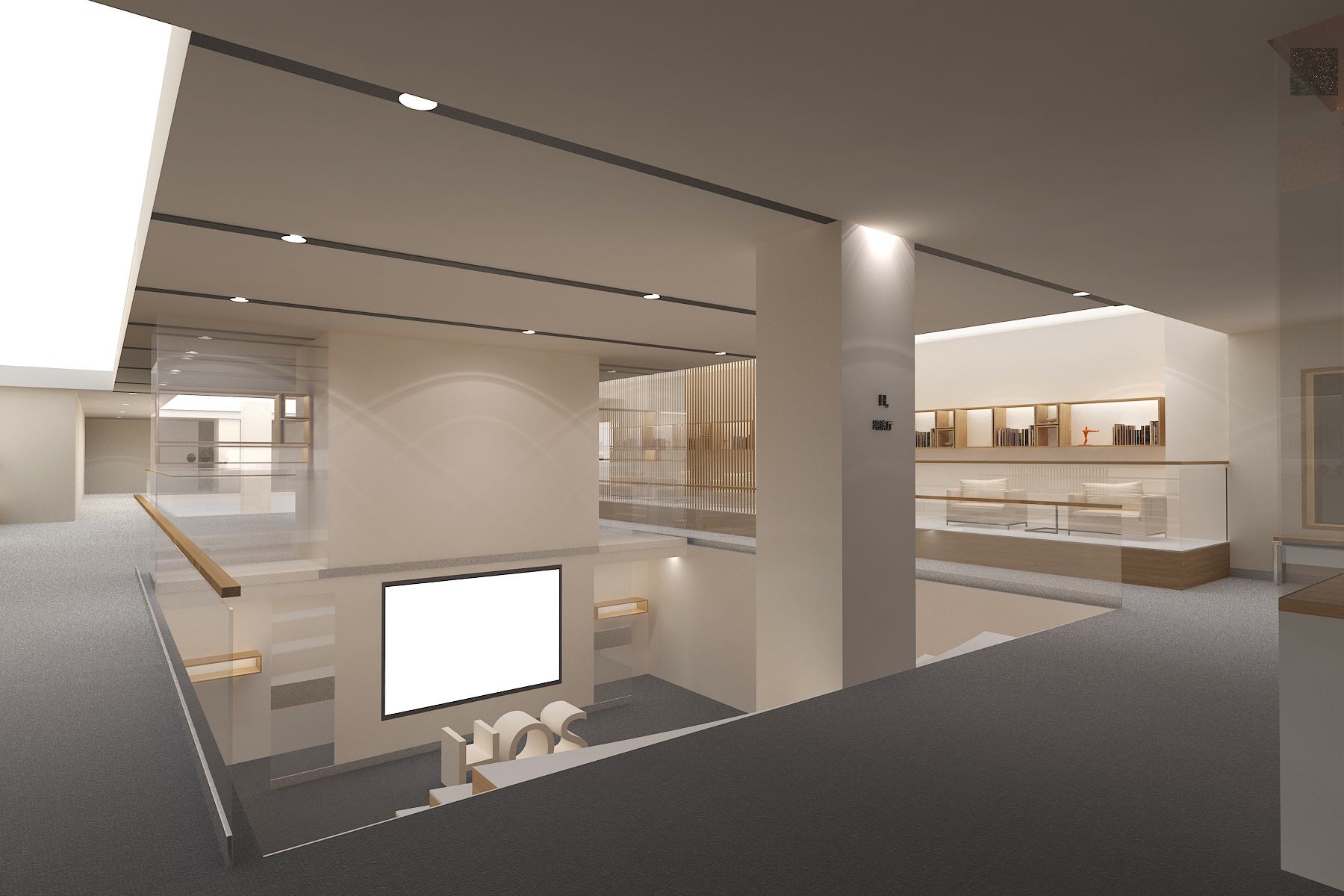 高大上展厅设计的未来在于使用极简风格_成都展厅设计