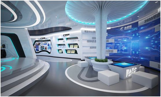 科技展厅设计风格_是现代企业第一选择