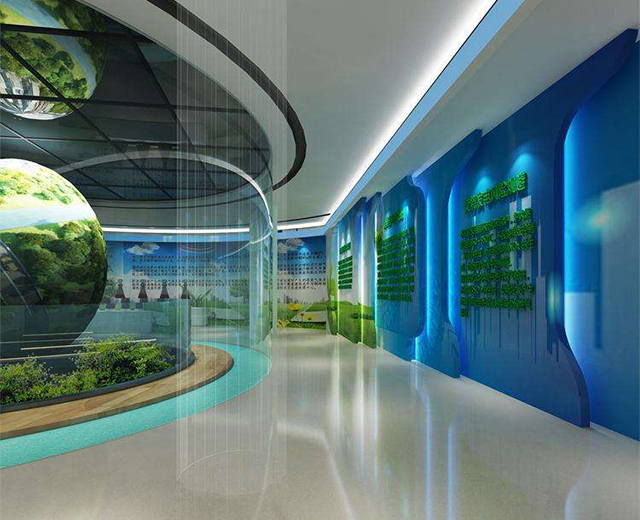 绿色环保型企业展厅展馆设计方式