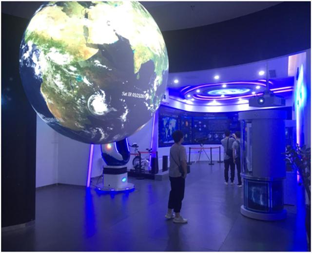 气象科普展厅展馆设计中的数字展示技术