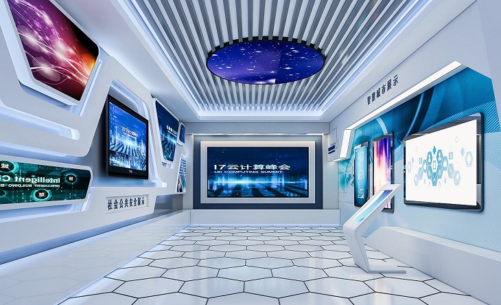 智慧科技展厅设计中常见的数字化技术