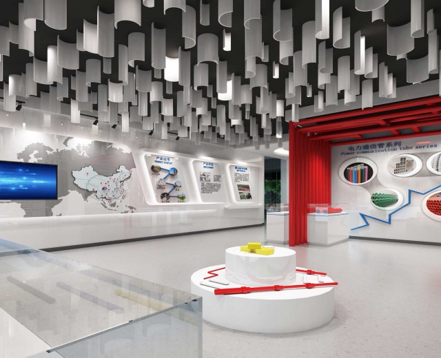 成都企业展厅设计提高用户视觉体验