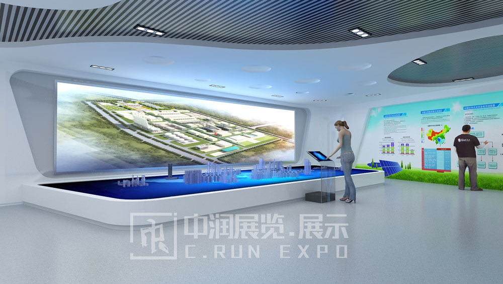 四川川通集团展厅效果图