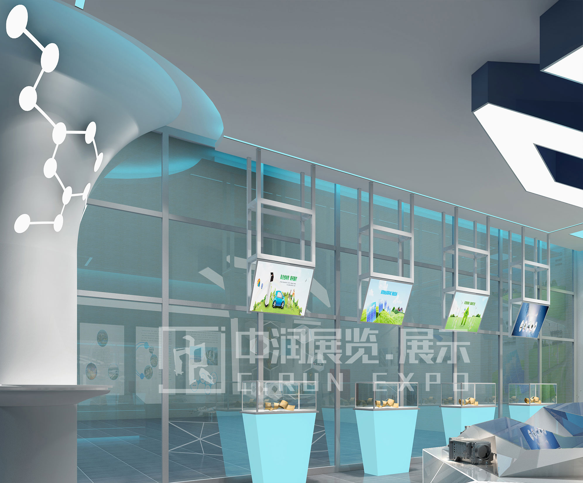 塞利康企业科技展厅设计
